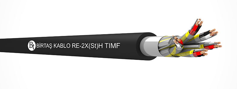 RE-2X(St)H TIMF    90°C  /  500 V Cu-XLPE-ISCR-OSCR-LSZH